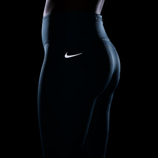 Nike Womens Epic Fast Mid-Rise Leggings | Denim Turq/Reflective Silver