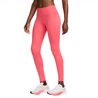 Nike Womens Epic Fast Mid-Rise Leggings | Aster Pink/Reflective Silver