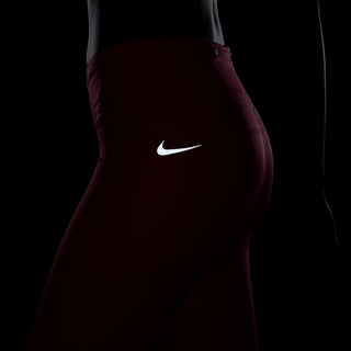 Nike Womens Epic Fast Mid-Rise Leggings | Aster Pink/Reflective Silver