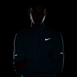 Nike Mens DF 1/2 Zip | Denim Turq/Reflective Silver