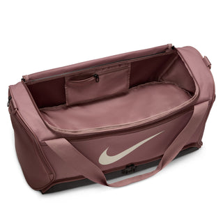 Nike Brasalia 9.5 Duffel Bag | Smokey Mauve/Light Orewood Brown