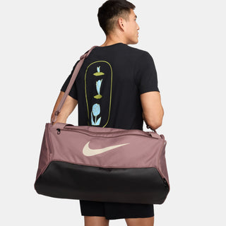 Nike Brasalia 9.5 Duffel Bag | Smokey Mauve/Light Orewood Brown