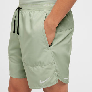 Nike Mens Dri-FIT 7" Brief Lined Shorts | Jade Horizon/Reflective Silver