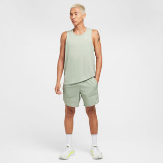 Nike Mens Dri-FIT 7" Brief Lined Shorts | Jade Horizon/Reflective Silver