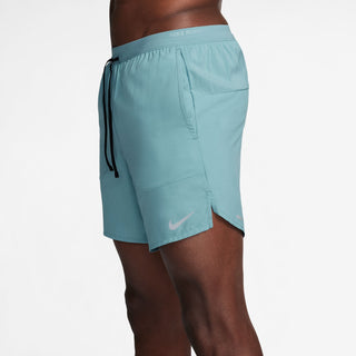 Nike Mens Dri-FIT 7" Brief Lined Shorts | Denim Turq/Reflective