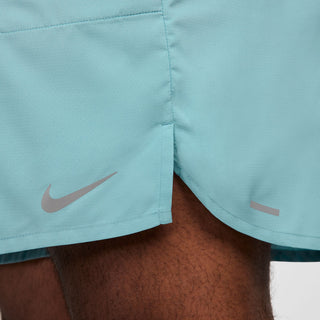 Nike Mens Dri-FIT 7" Brief Lined Shorts | Denim Turq/Reflective