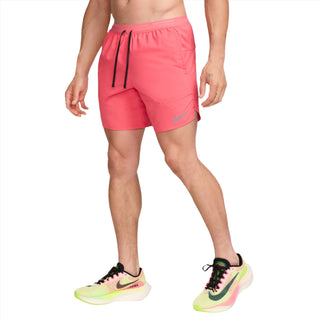 Nike Mens Dri-FIT 7" Brief Lined Shorts | Aster Pink/Reflective SIlver