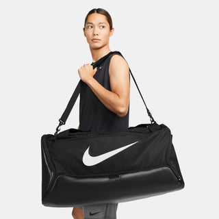 Nike Brasilia 9.5 Training Duffel Bag (95L) | Black/White