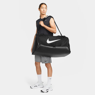 Nike Brasilia 9.5 Training Duffel Bag (95L) | Black/White