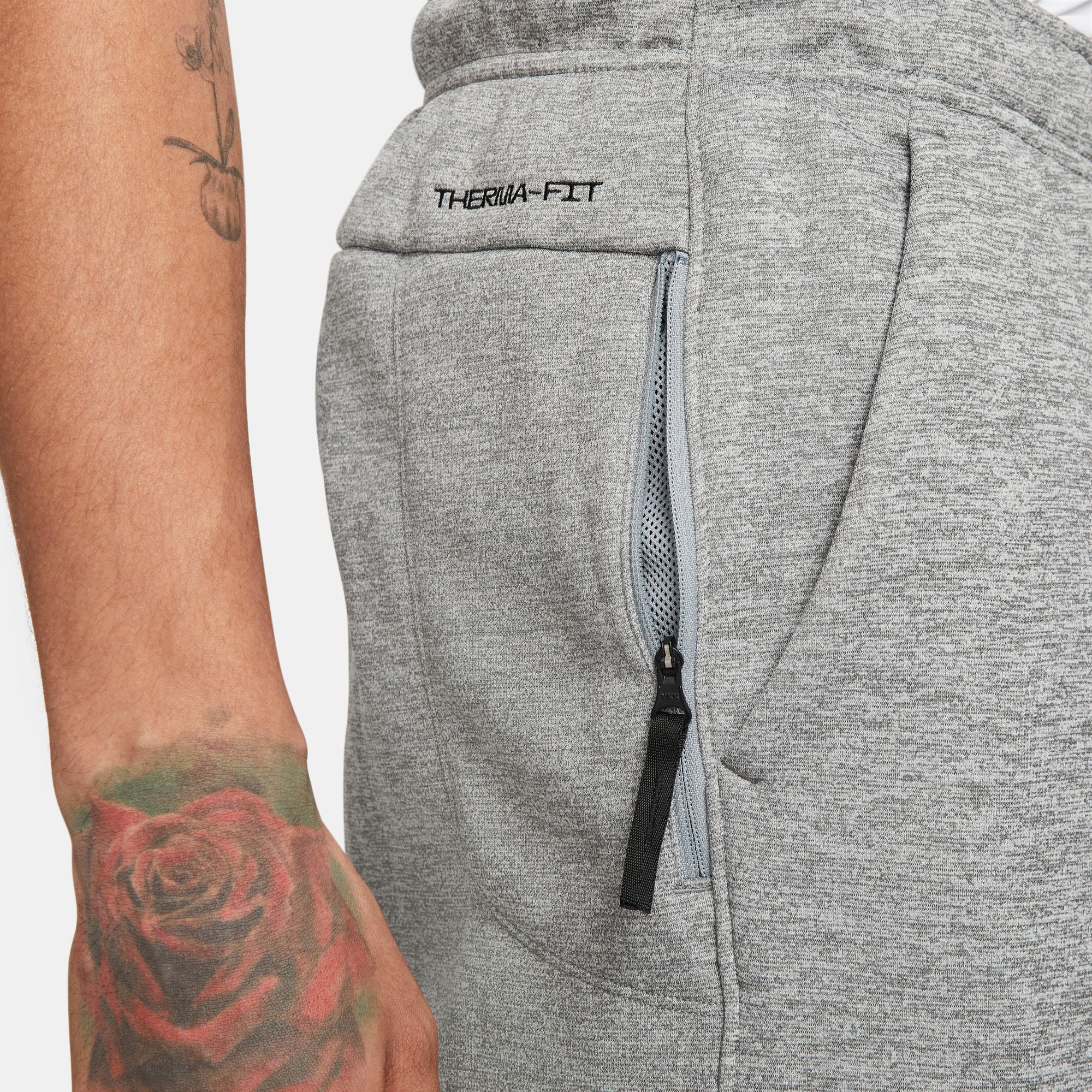 Grey nike therma fit on sale sweatpants