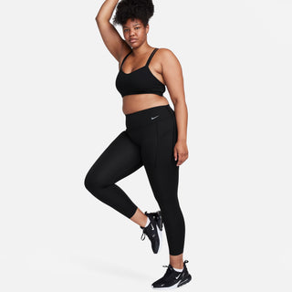 Nike Womens Universa Mid-Rise 7/8 Leggings | Black