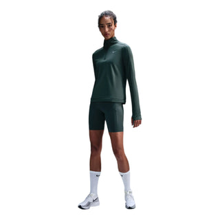 Nike Womens Dri-FIT Pacer 1/4 Zip | Vintage Green/Reflective