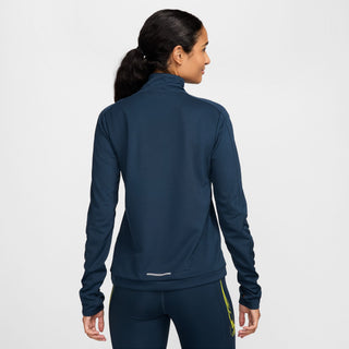 Nike Womens Dri-FIT Pacer 1/4 Zip | Armoury Navy/Reflective Silver