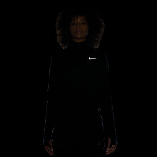 Nike Womens Dri-FIT Pacer 1/4 Zip | Armoury Navy/Reflective Silver