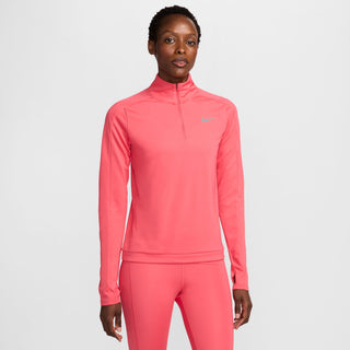Nike Womens Dri-FIT Pacer 1/4 Zip | Aster Pink/Reflective Silver