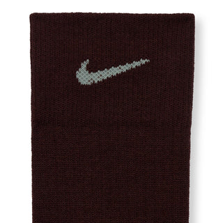 Nike Everyday Wool Crew Cushioned Socks 2PK | Pink/Burgundy