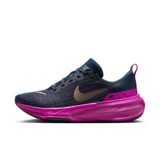 Nike Womens ZoomX Invincible 3 | Armoury Navy/MTLC Red Bronze