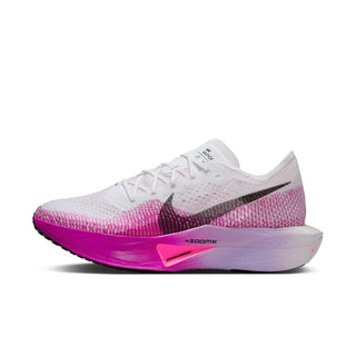 Nike Mens Zoomx Vaporfly 3 | White/Black/Vivid Purple