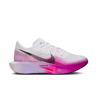 Nike Mens Zoomx Vaporfly 3 | White/Black/Vivid Purple