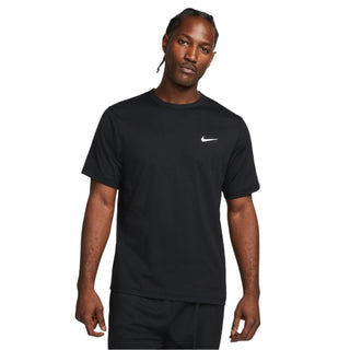 Nike Mens Dri-FIT UV Hyverse SS Tee | Black/White