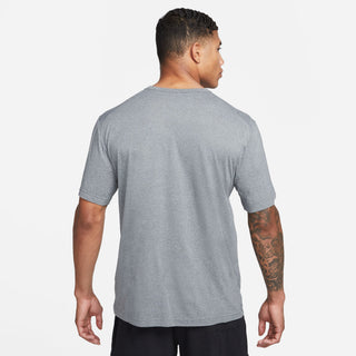 Nike Mens Dri-FIT UV Hyverse SS Tee | Smoke Grey/Heather/Black