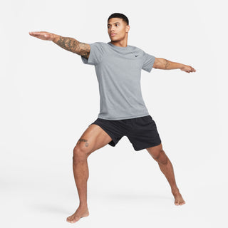 Nike Mens Dri-FIT UV Hyverse SS Tee | Smoke Grey/Heather/Black