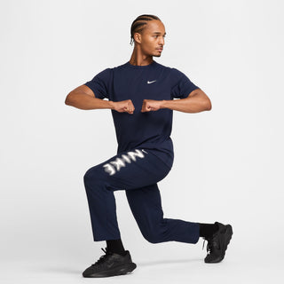 Nike Mens Dri-FIT UV Hyverse SS Tee | Obsidian / White