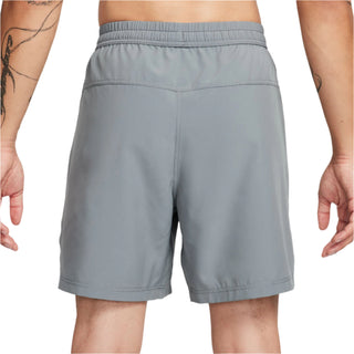 Nike Mens Form Dri-FIT 7" Unlined Shorts | Smoke Grey/Black