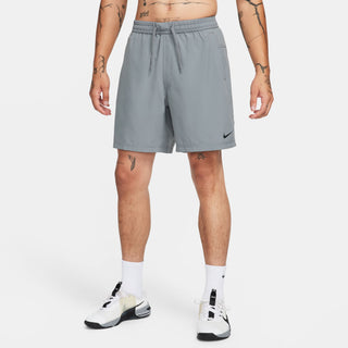 Nike Mens Form Dri-FIT 7" Unlined Shorts | Smoke Grey/Black