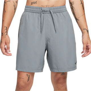 Nike Mens Form Dri-FIT 7" Unlined Shorts | Smoke Grey/Black