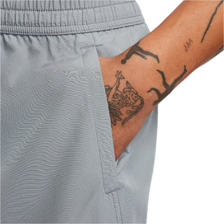 Nike Mens Form Dri-FIT 7" Unlined Shorts | Smoke Grey/Black