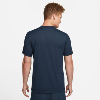 Nike Mens Dri-FIT Legend Fitness Tee | Obsidian/Matte Silver