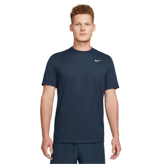 Nike Mens Dri-FIT Legend Fitness Tee | Obsidian/Matte Silver