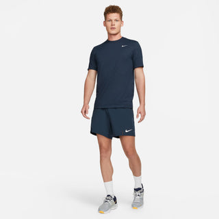 Nike Mens Dri-FIT Legend Fitness Tee | Obsidian/Matte Silver