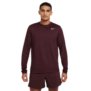 Nike Mens Dri-FIT Legend Tee | Burgundy Crush/White