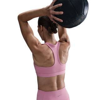 Nike Swoosh Medium Support Sports Bra | Elemental Pink