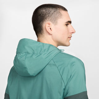 Nike Mens Windrunner Repel Jacket | Bicoastal/Vintage Green/Reflective Silver