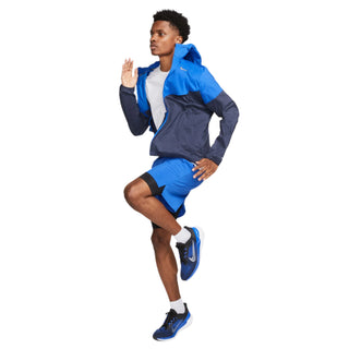 Nike Mens Windrunner Repel Running Jacket | Game Royal/Reflective Silver