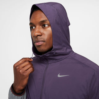 Nike Mens Windrunner Repel Jacket | Dark Raisin/Reflective Silver