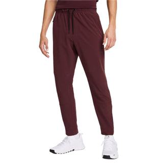 Nike Mens Unlimited Dri-FIT Versatile Pants | Burgundy Crush/Black