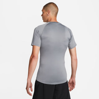 Nike Mens Pro Dri-FIT Fitness Tee | Smoke Grey/Black