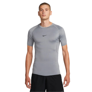 Nike Mens Pro Dri-FIT Fitness Tee | Smoke Grey/Black