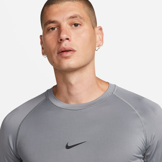 Nike Mens Pro Dri-FIT Fitness Tee | Smoke Grey/Black