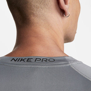 Nike Mens Pro Dri-FIT Fitness Tee | Smoke Grey/Black