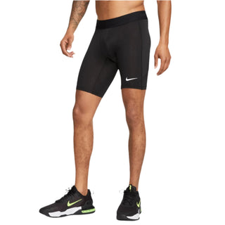 Nike Mens Pro Dri-FIT Fitness Shorts | Black/White