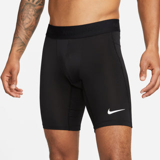 Nike Mens Pro Dri-FIT Fitness Shorts | Black/White