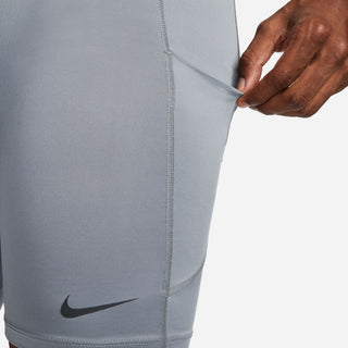 Nike Mens Pro Dri-FIT Fitness Shorts | Smoke Grey/Black