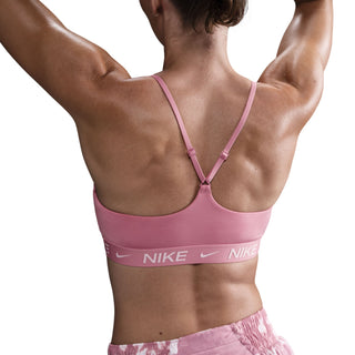 Nike Womens Indy Light Support Padded Sports Bra | Elemental Pink