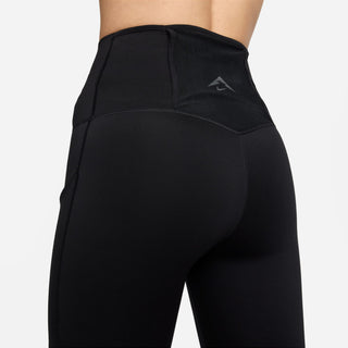 Nike Womens Trail Go High Waisted 7/8 Leggings | Black