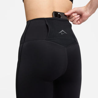 Nike Womens Trail Go High Waisted 7/8 Leggings | Black